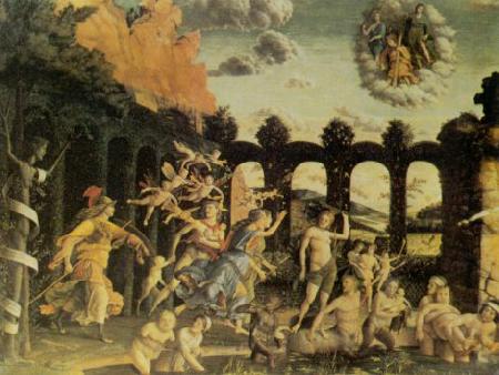 Andrea Mantegna Triumph of the Virtues Germany oil painting art